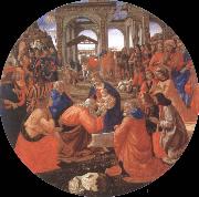 Domenico Ghirlandaio Adoration of the Magi oil painting